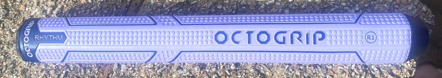 OCTAGON PUTTER GRIP Light Weight Lilac with Blue lines (The Duchess colours)