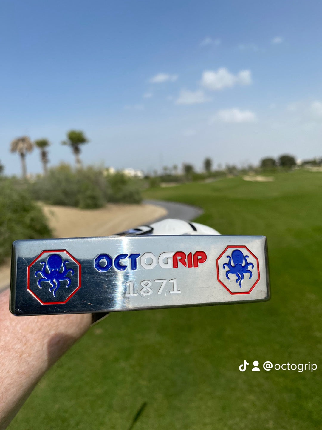 Putter Octogrip 1871 Stainless Steel 303