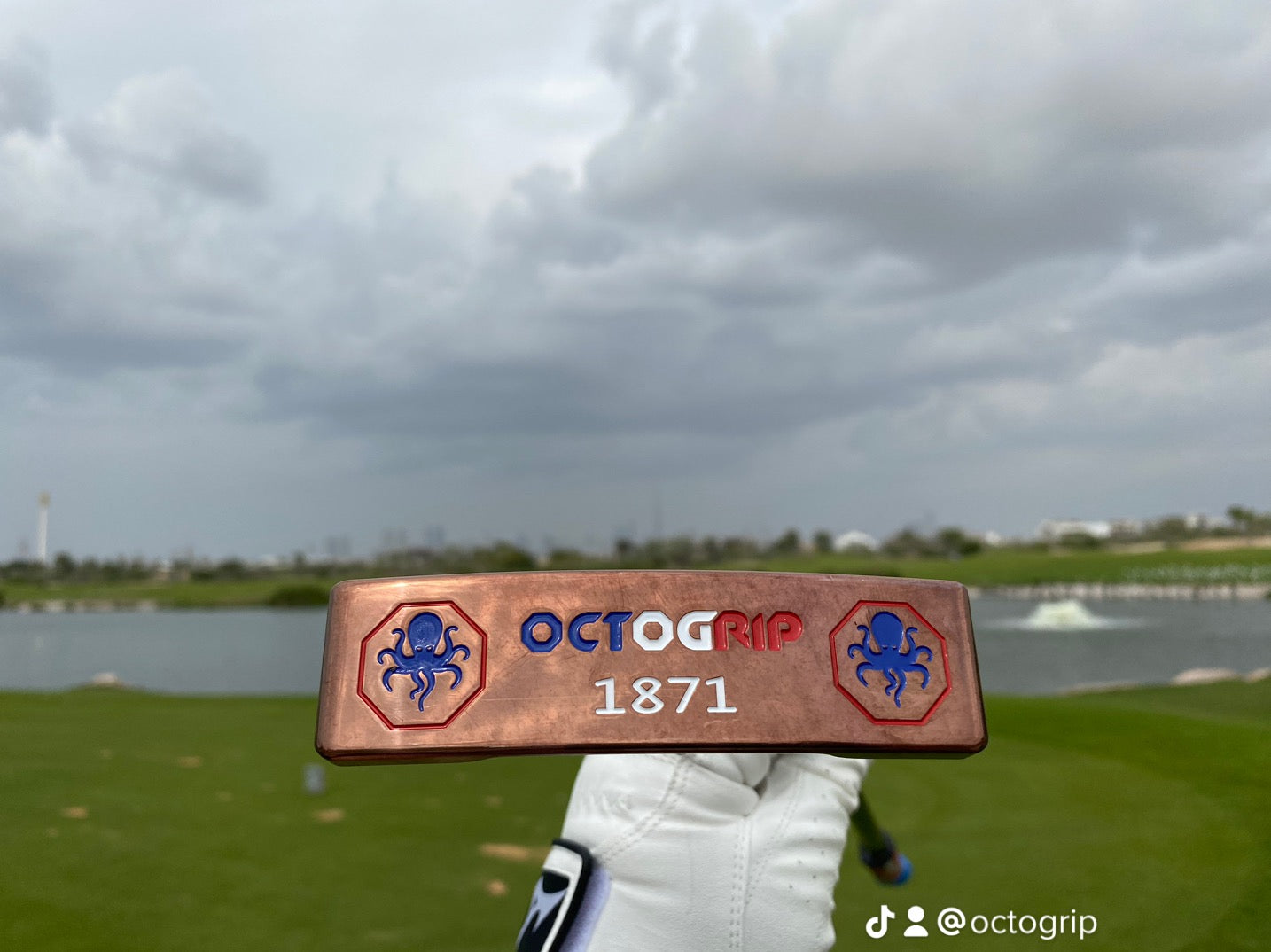Putter Octogrip 1871 Stainless Steel