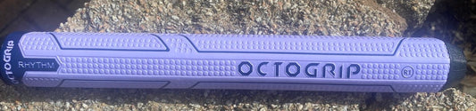 OCTAGON PUTTER GRIP Light Weight Lilac with Blue lines (The Duchess colours)